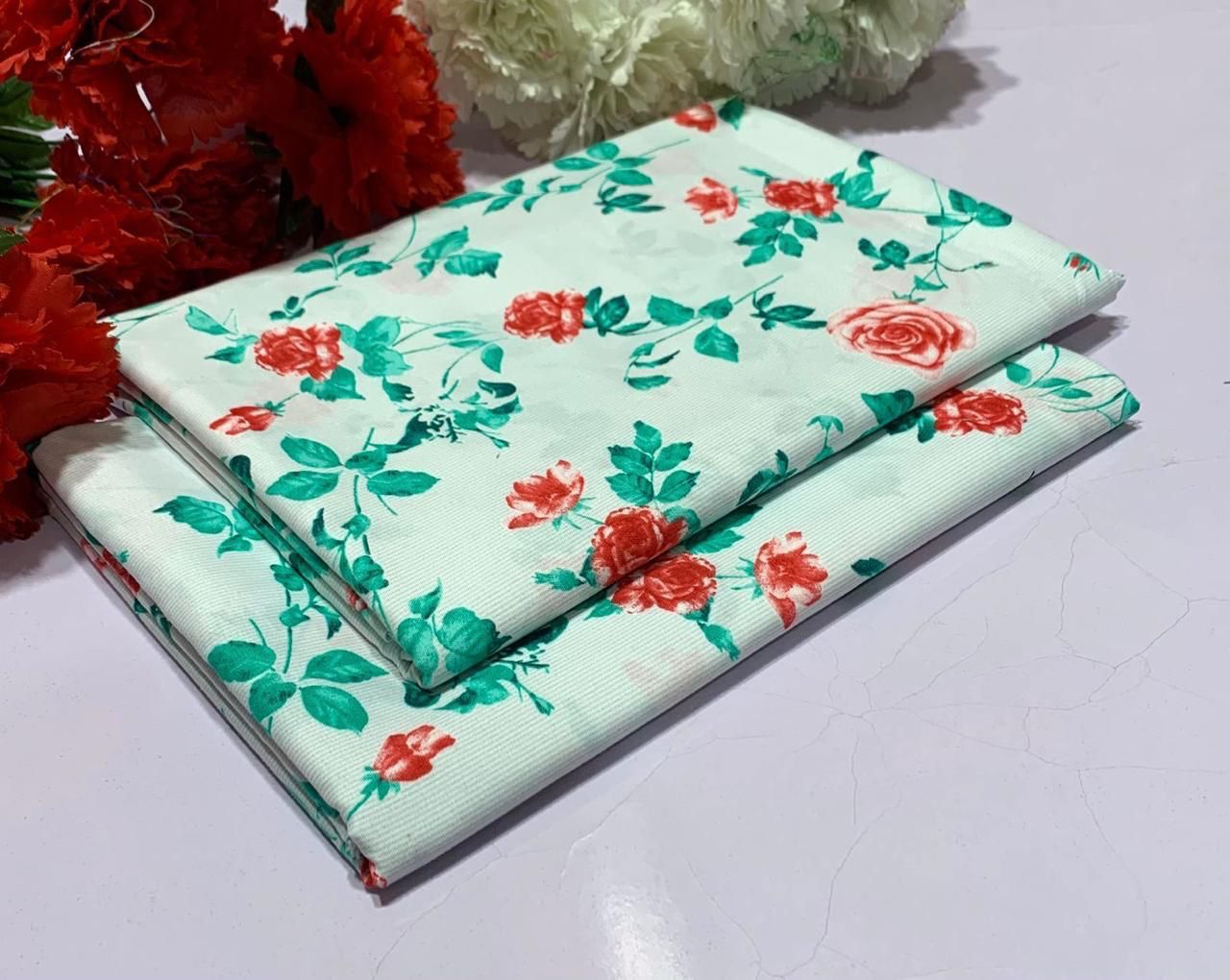 Summer Cotton All Over 2pc D-61
