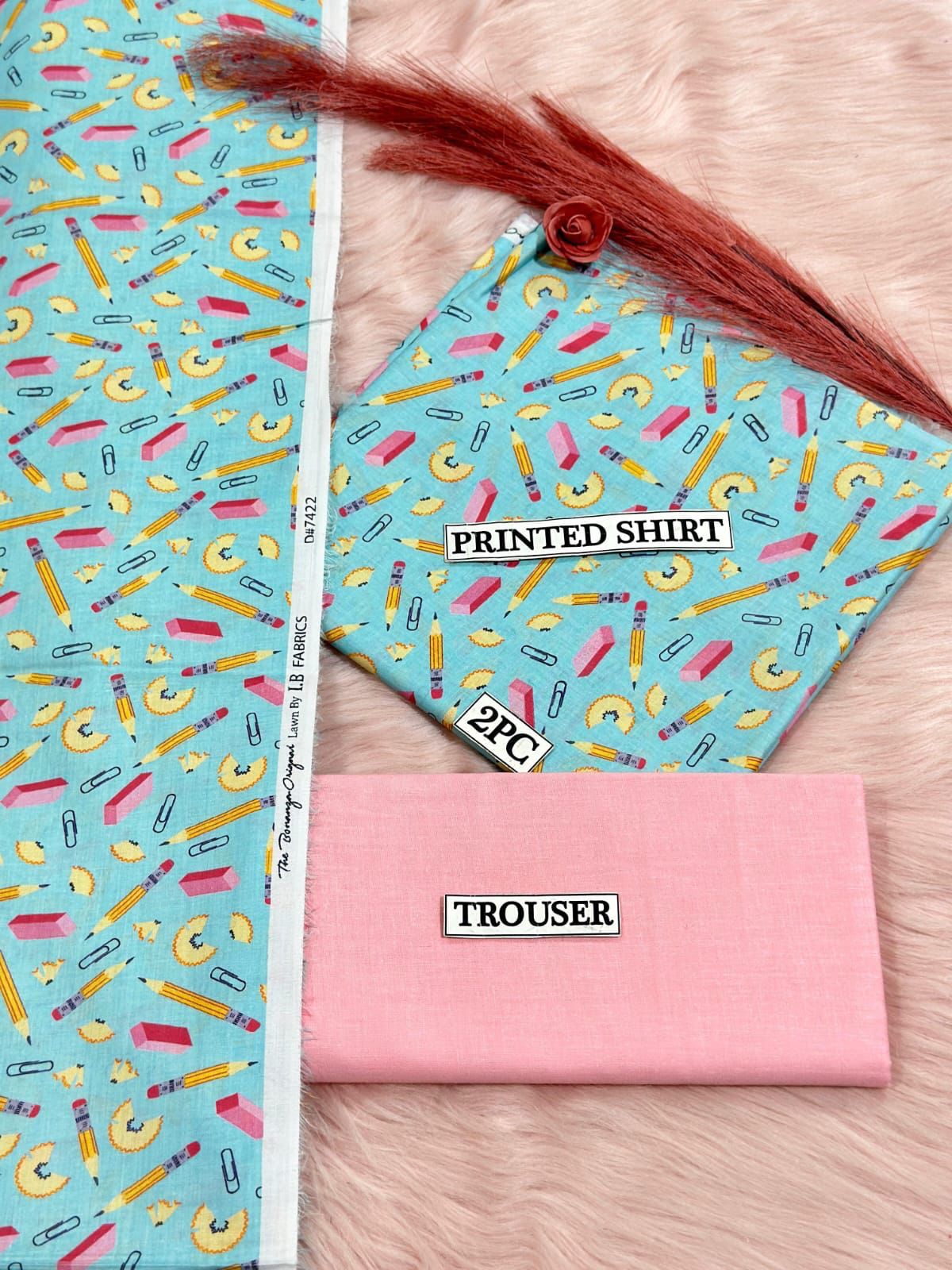 Digital Print Lawn 2pc D-92