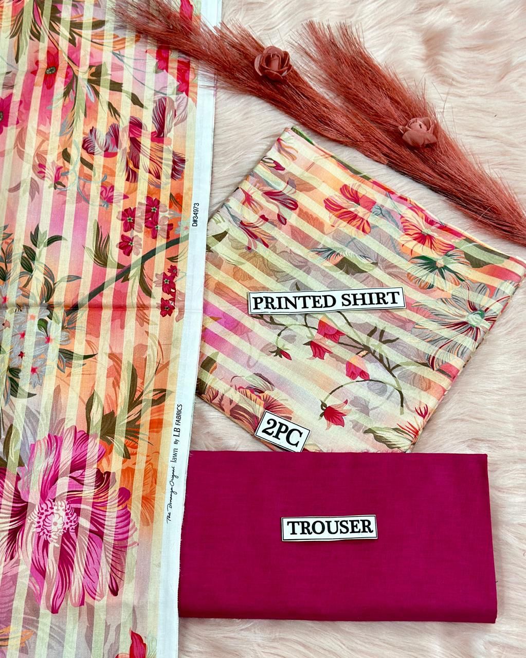 Digital Print Lawn 2pc D-83