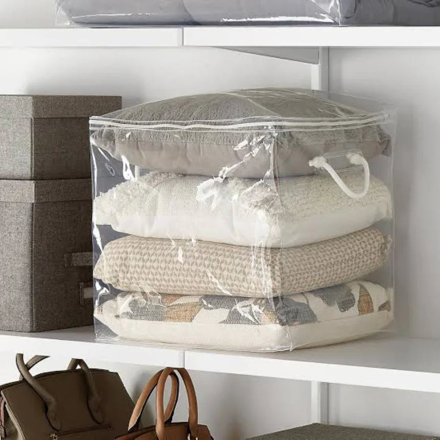 Transparent Storage Bag Pack of 3