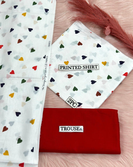 Digital Print Lawn 2pc D-103